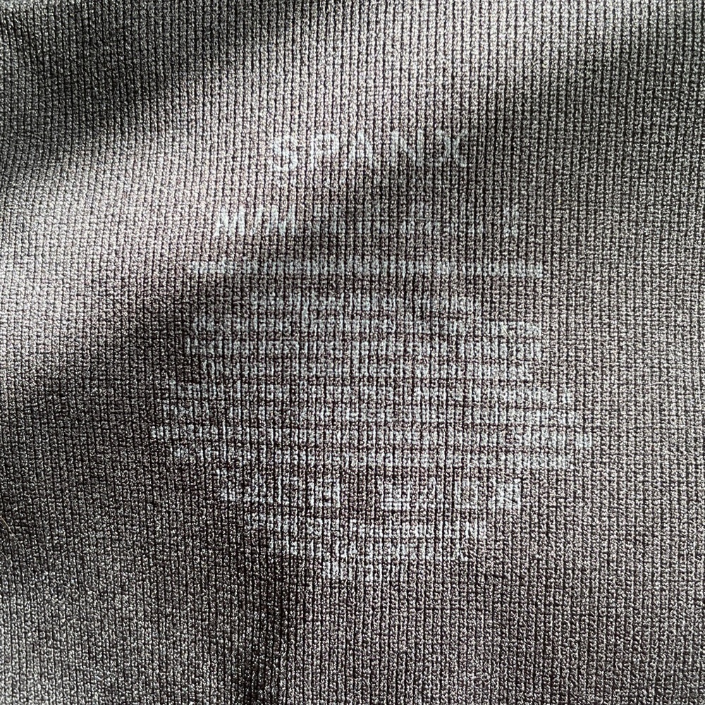 SPANX women’s black Textured Leggings medium - Picture 5 of 10